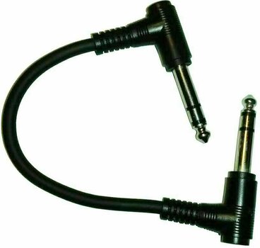 Propojovací kabel, Patch kabel Lewitz TGC-300 Černá 15 cm Lomený - Lomený - 1