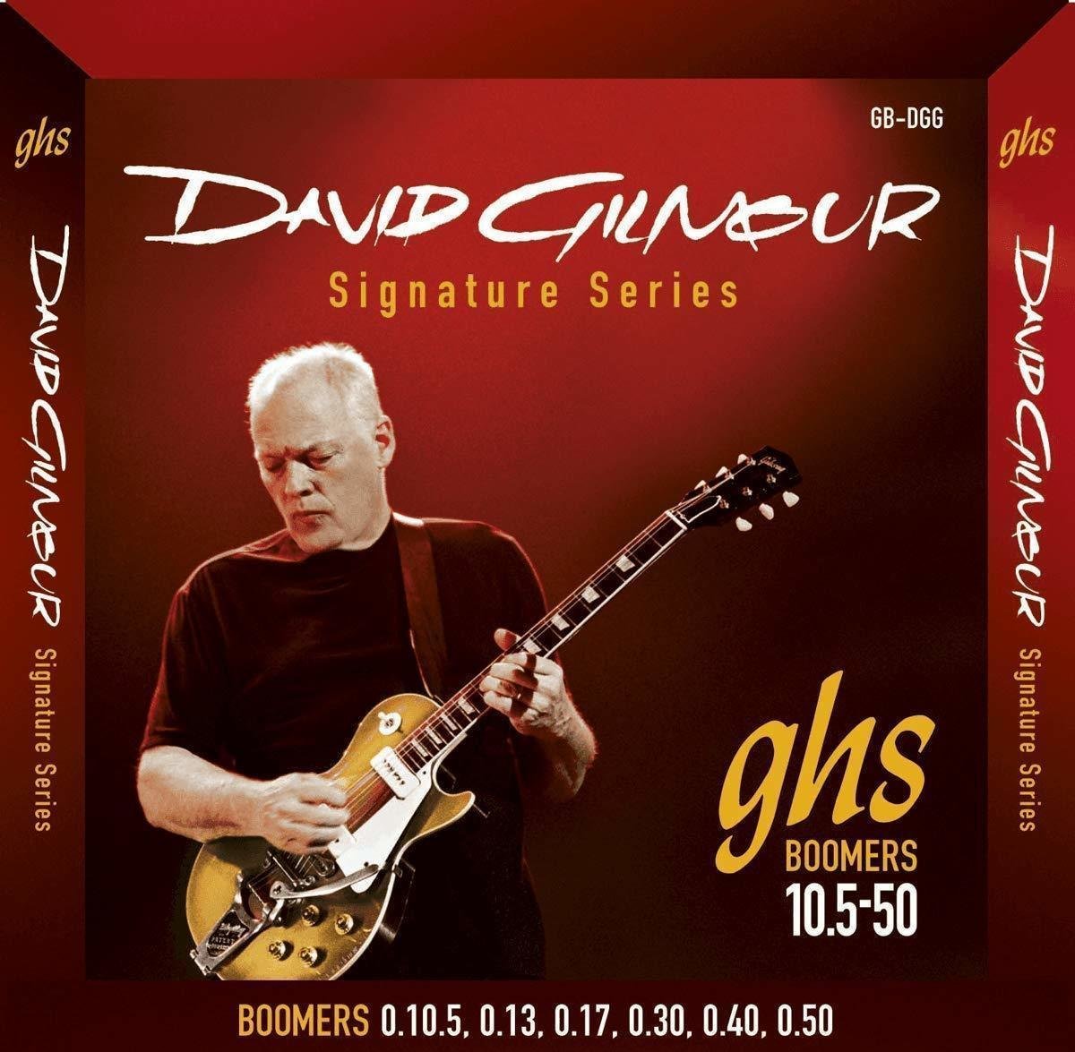 Corzi chitare electrice GHS David Gilmour Boomers 10,5-50