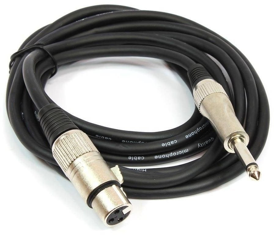 Cablu complet pentru microfoane Lewitz MIC 060 Negru 3 m