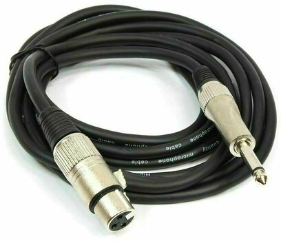 Kabel mikrofonowy Lewitz MIC 060 Czarny 3 m - 1