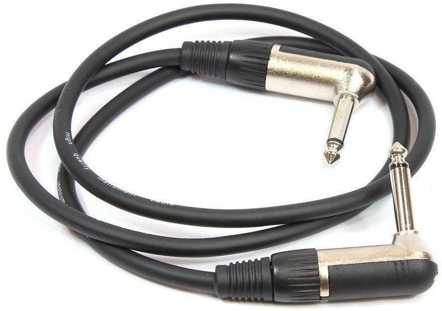 Adapter/Patch Cable Lewitz INC 053 Black 100 cm Angled - Angled