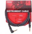 D'Addario Planet Waves PW-GRA-10 3 m Straight - Angled Instrument Cable (Like new)