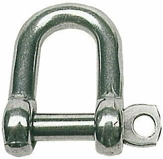 Boat Shackle Osculati D - Shackle Stainless Steel 5 mm - 1