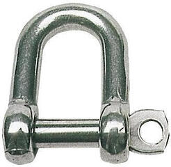 Shackle Osculati D Shackle Stainless Steel 22 mm Shackle