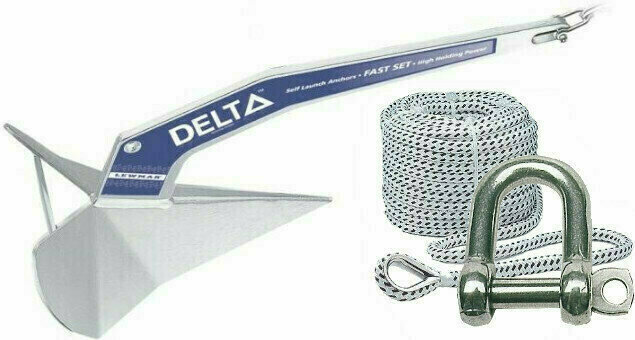 Lewmar Delta Anchor 4kg SET 4 kg Bootsanker