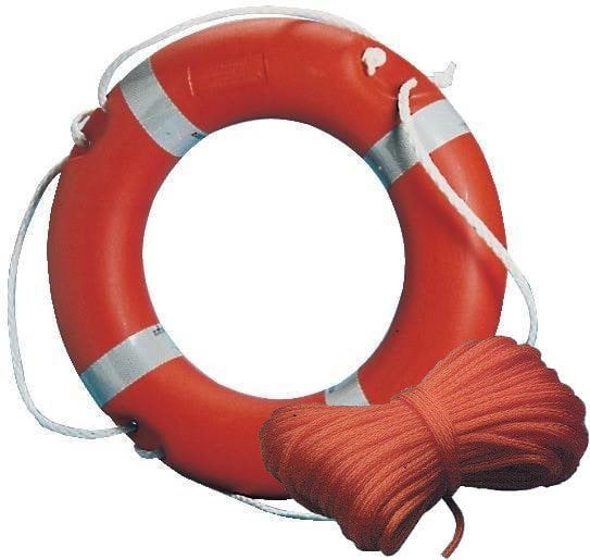 Záchranný prostriedok pre loď Osculati MED-approved Ring Lifebuoy SET