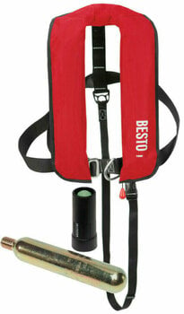 Automata mentőmellény Besto 165N Manual Red SET Automata mentőmellény - 1