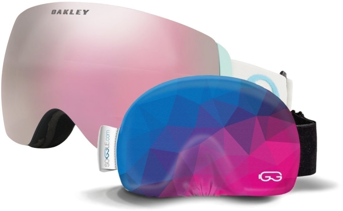 Masques de ski Oakley Flight Deck XM 706480SET Grey Sapphire/Prizm Hi Pink Iridium Masques de ski