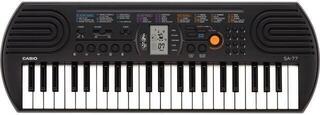 Детски синтезатор Casio SA 77 Детски синтезатор Black