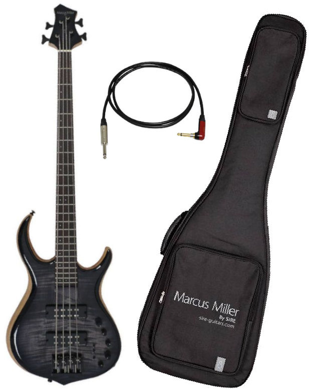 4-string Bassguitar Sire M7 SET Transparent Black