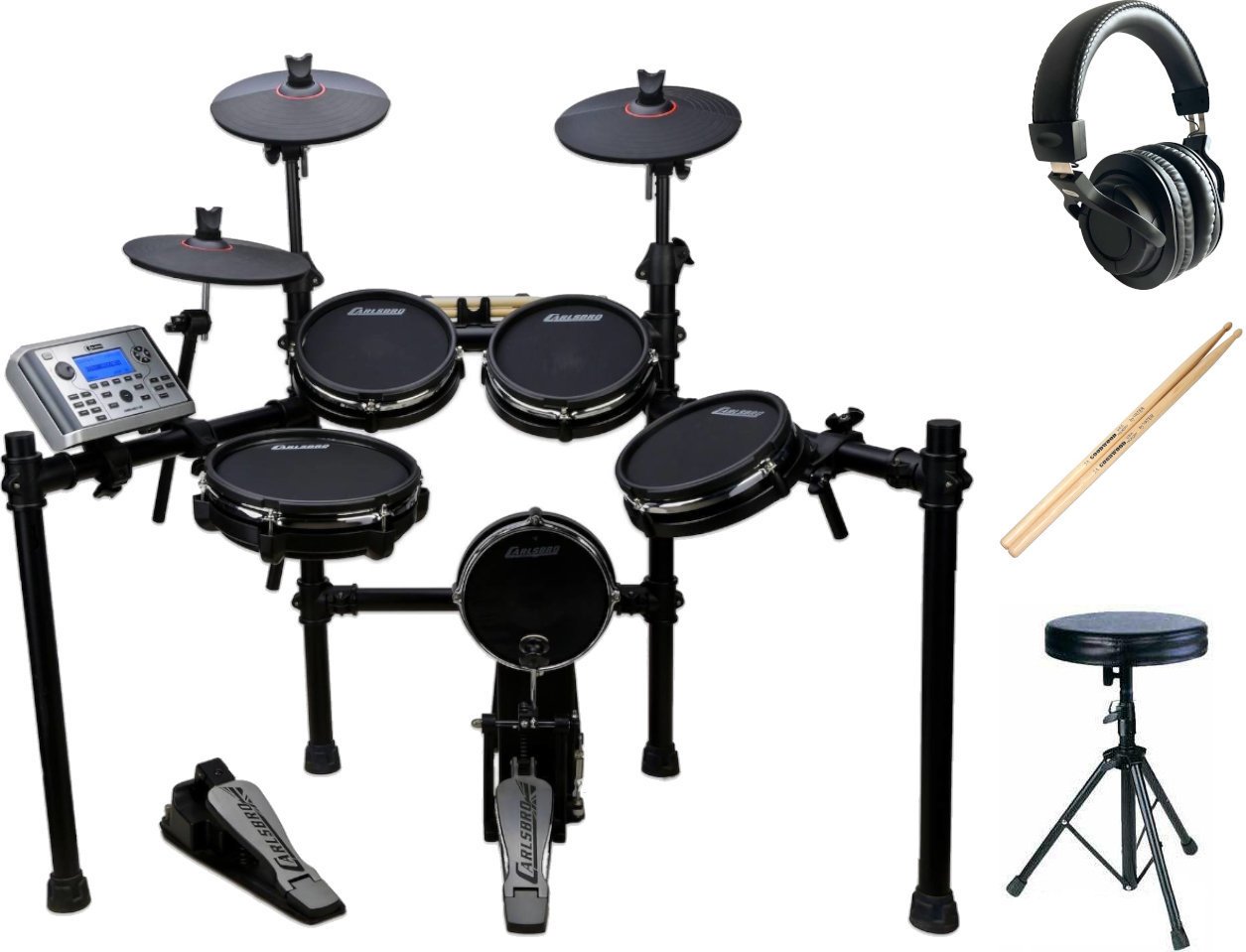 Electronic Drumkit Carlsbro CSD400 SET Black
