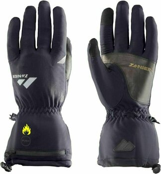 Lyžařské rukavice Zanier Heat.STX Black 7 Lyžařské rukavice - 1