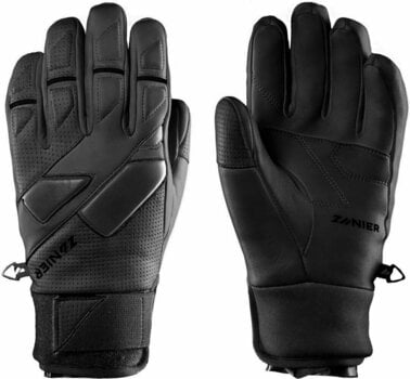 Ski Gloves Zanier Speed Pro.TD Black 9 Ski Gloves - 1