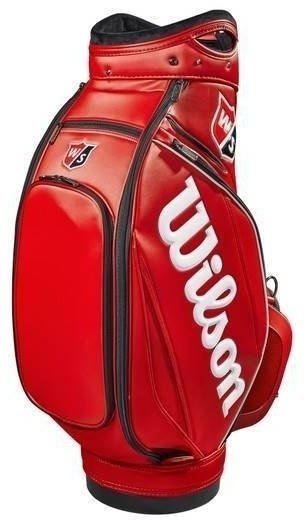 Golf torba Cart Bag Wilson Staff Pro Tour Rdeča Golf torba Cart Bag