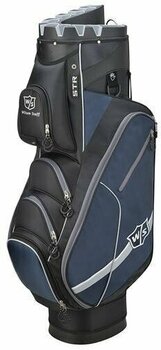 Golf torba Wilson Staff iLock III Black/Blue Cart Bag - 1