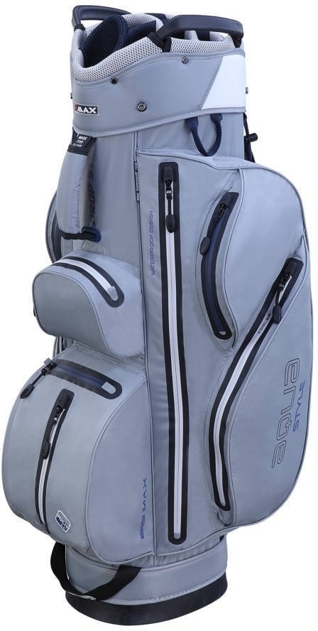Golf Bag Big Max Aqua Style 2 Silver/Navy Golf Bag
