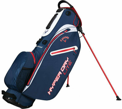 Golfmailakassi Callaway Hyper Dry Lite Navy/White/Red Stand Bag 2018 - 1