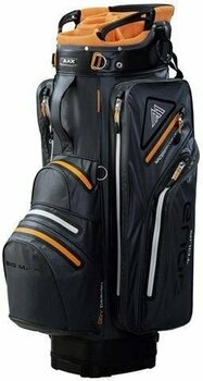 Golflaukku Big Max Aqua Tour 2 Charcoal/Orange/Black Cart Bag - 1