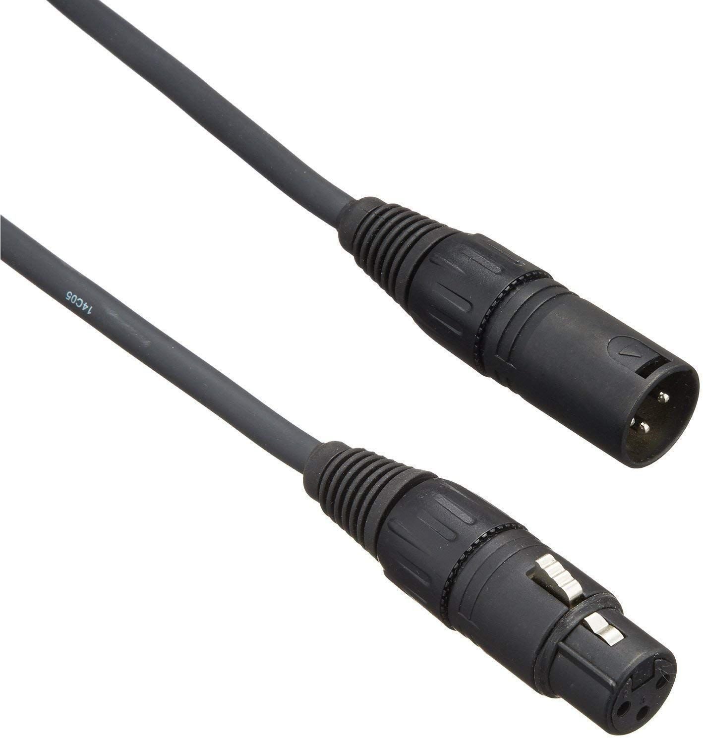 Microphone Cable D'Addario Planet Waves PW CMIC 25 Black 7,5 m