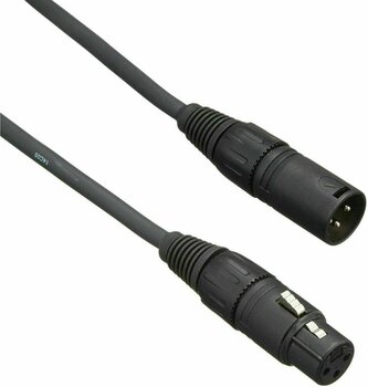 Microphone Cable D'Addario Planet Waves PW CMIC 25 Black 7,5 m - 1