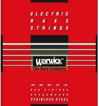 Struny pre 5-strunovú basgitaru Warwick 42301M Red Label - 1