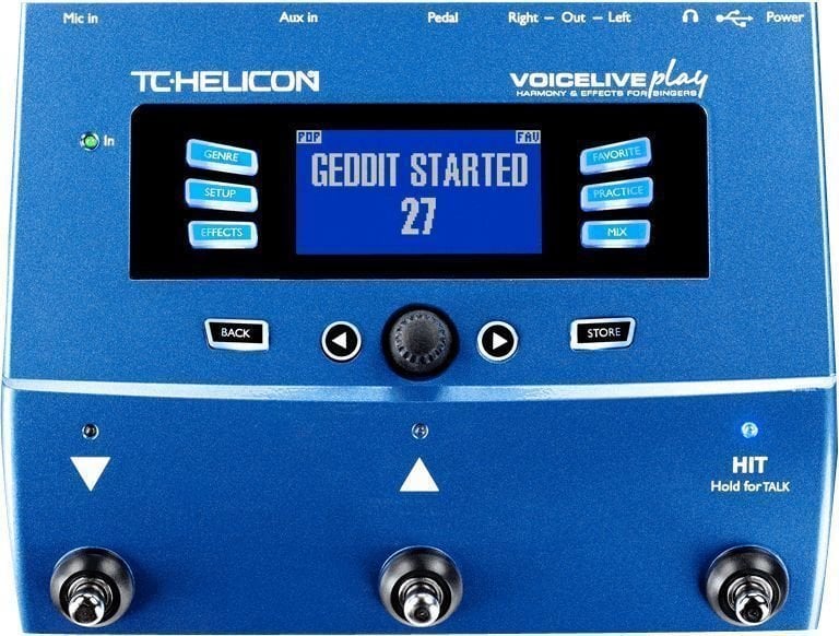Vocal Effects Processor TC Helicon VoiceLive Play
