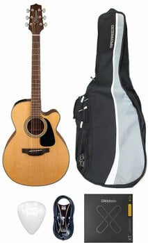 electro-acoustic guitar Takamine GN10CE-NS SET 2 Natural Satin - 1