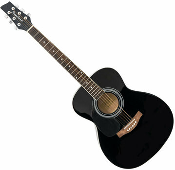 Jumbo akoestische gitaar Pasadena AG162LH Black - 1