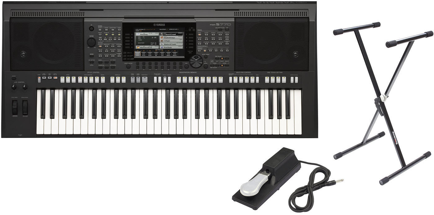 Professional Keyboard Yamaha PSR S770 SET