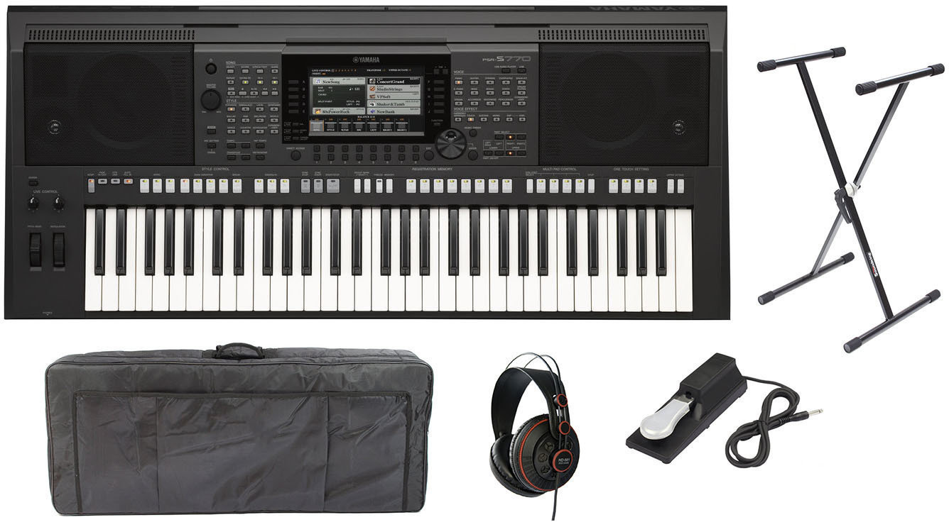 Professioneel keyboard Yamaha PSR S770 Deluxe SET