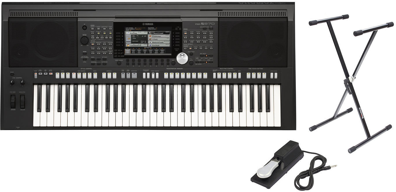 Keyboard profesjonaly Yamaha PSR S970 SET