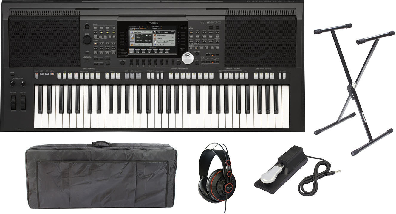 Profesionalni keyboard Yamaha PSR S970 Deluxe SET