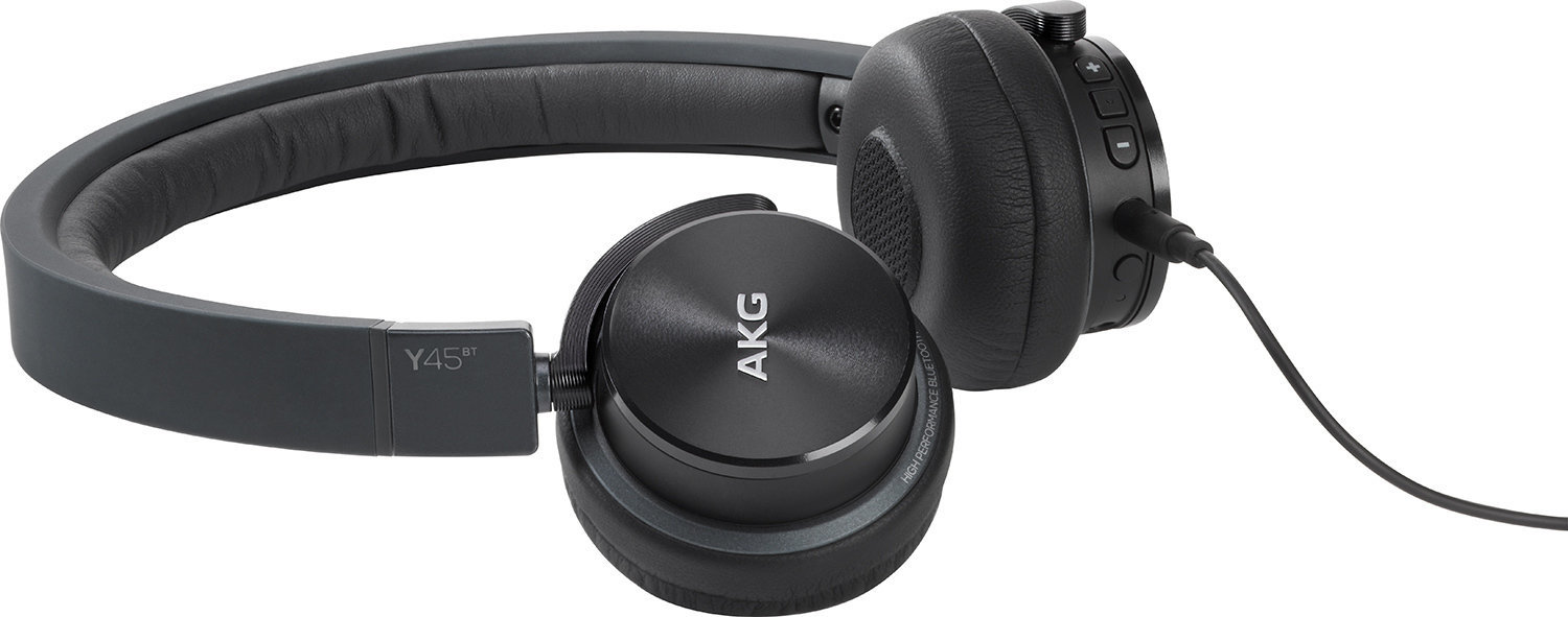 Bezdrôtové slúchadlá na uši AKG Y45BT Black