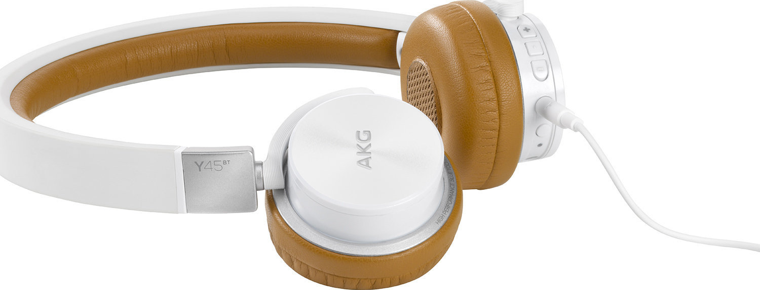 Wireless On-ear headphones AKG Y45BT White