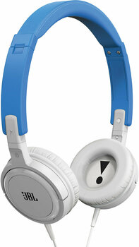 Trådløse on-ear hovedtelefoner JBL T300A Blue And White - 1