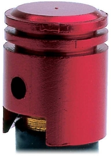 Motorcycle Other Equipment Oxford Piston Valve Caps Red