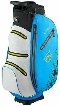 Чантa за голф Wilson Staff Dry Tech II Cart Bag Royal/White - 1