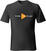 Camiseta de manga corta Muziker Camiseta de manga corta Time To Play Unisex Black/Orange M