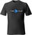 T-shirt Muziker T-shirt Time To Play Noir-Bleu 3XL