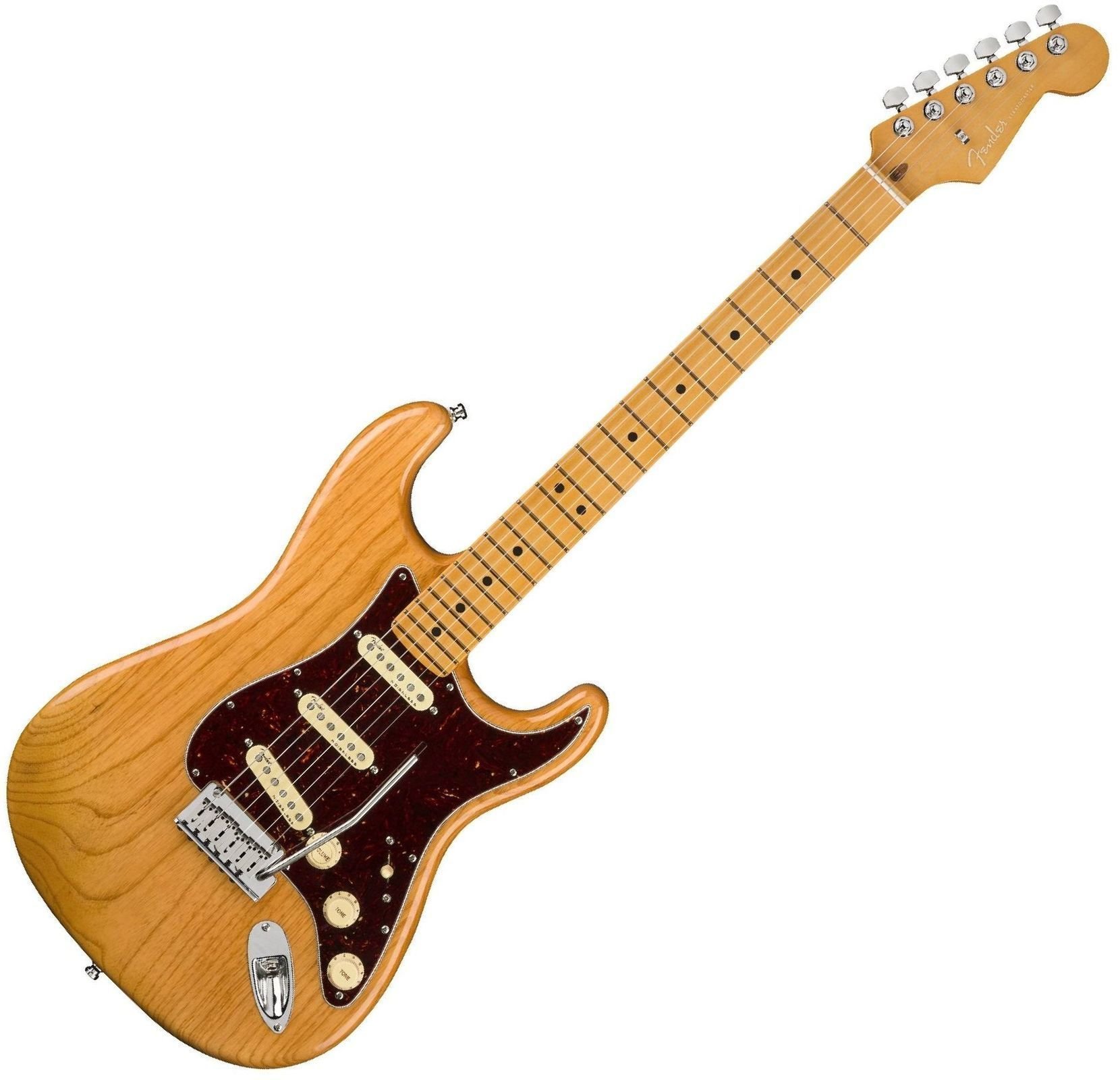 Elektrická gitara Fender American Ultra Stratocaster MN Aged Natural