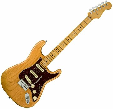 Elektrisk guitar Fender American Ultra Stratocaster MN Aged Natural - 1