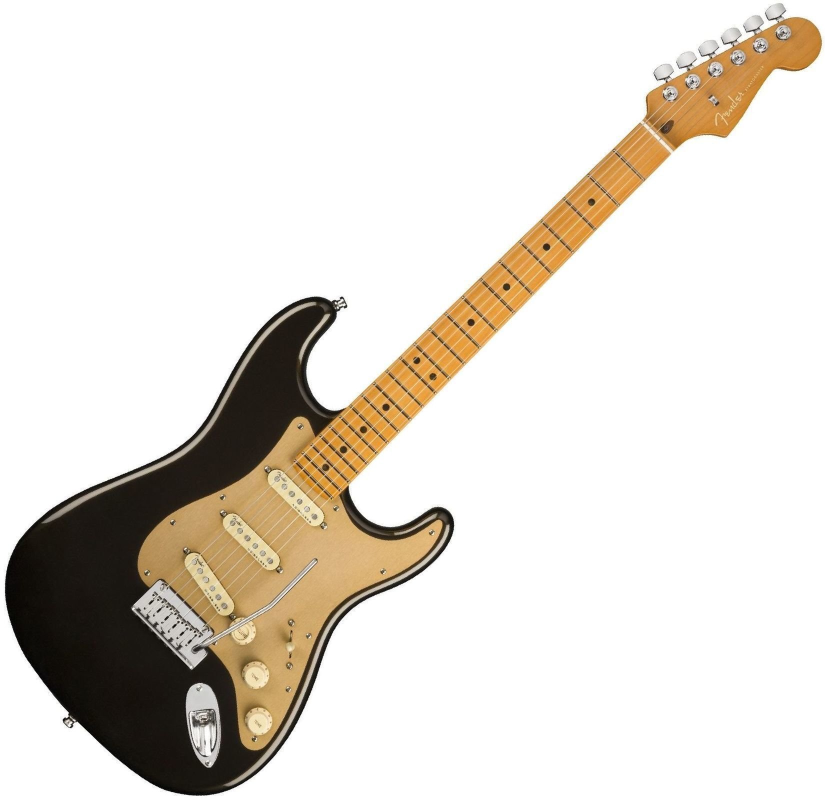 Elektrische gitaar Fender American Ultra Stratocaster MN Texas Tea
