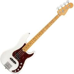 Elektrische basgitaar Fender American Ultra Precision Bass MN Arctic Pearl Elektrische basgitaar