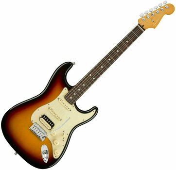 E-Gitarre Fender American Ultra Stratocaster HSS RW Ultraburst - 1