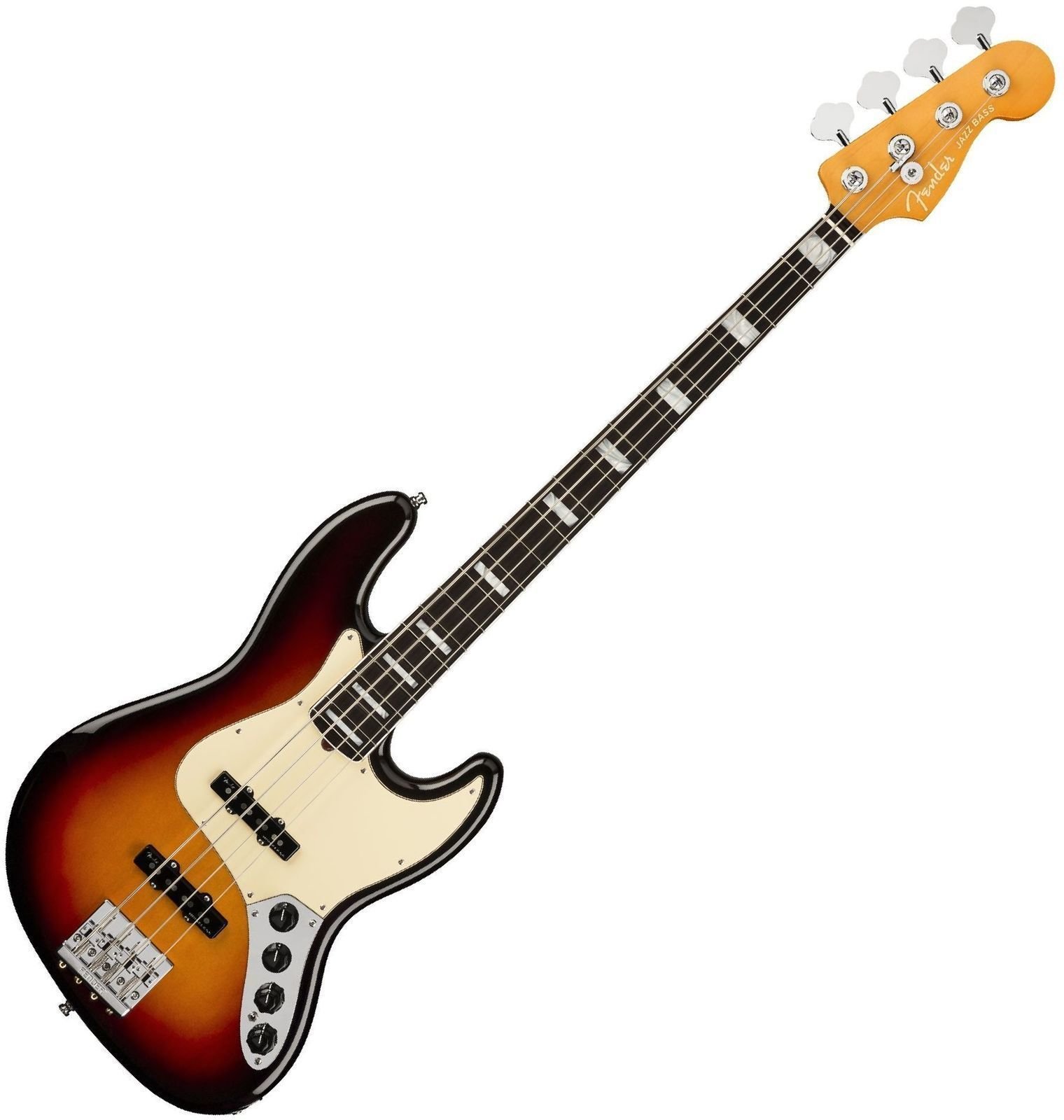 4-strängad basgitarr Fender American Ultra Jazz Bass RW Ultraburst