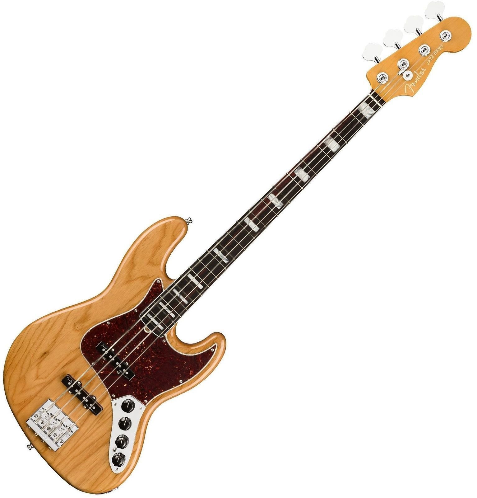 4-kielinen bassokitara Fender American Ultra Jazz Bass RW Aged Natural