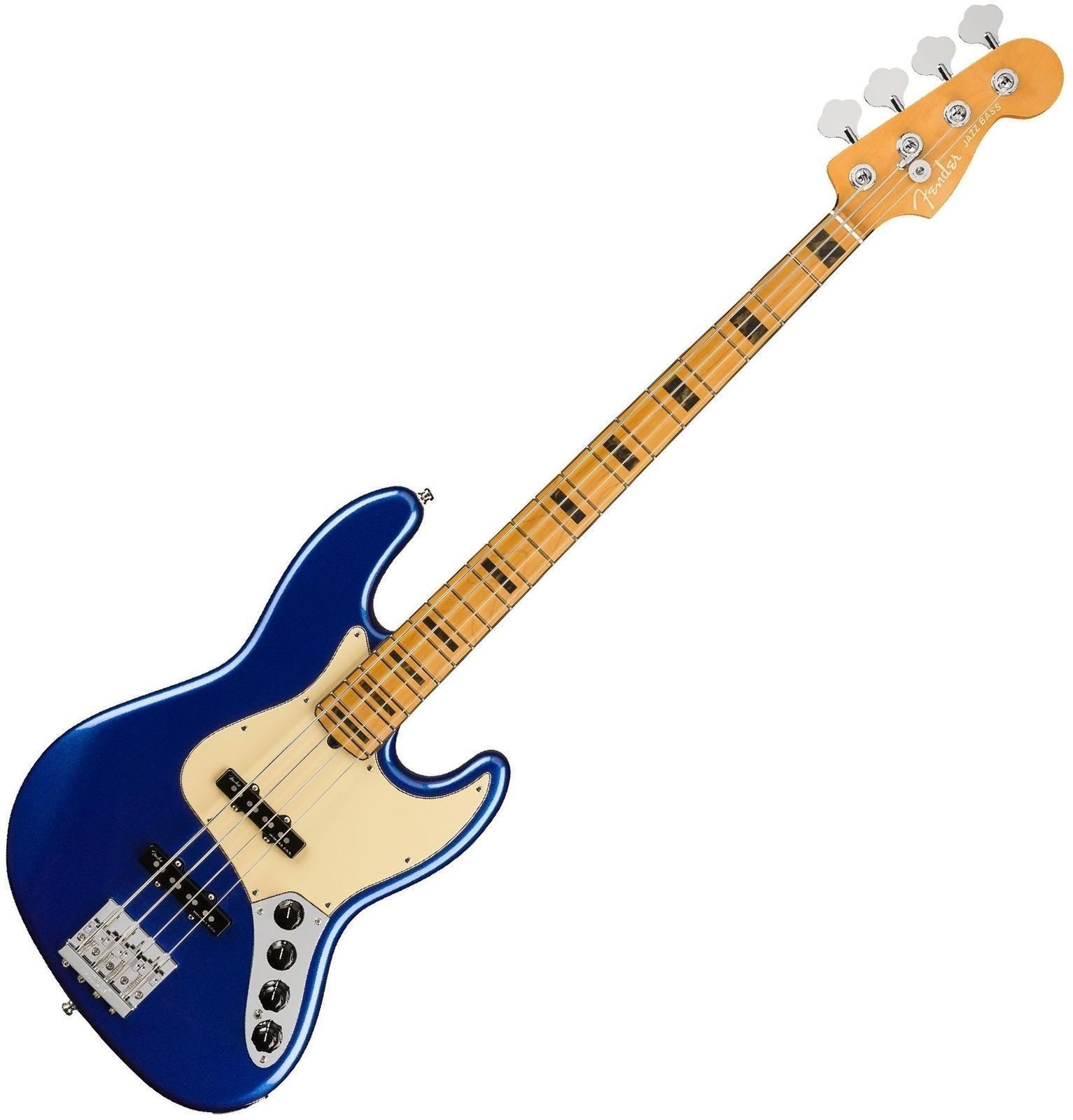 4-kielinen bassokitara Fender American Ultra Jazz Bass MN Cobra Blue