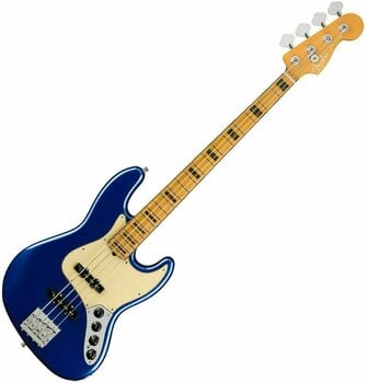 Bas elektryczna Fender American Ultra Jazz Bass MN Cobra Blue - 1
