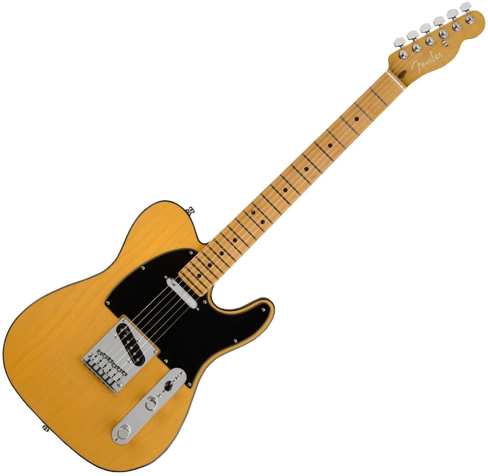 Elektrische gitaar Fender American Ultra Telecaster MN Butterscotch Blonde
