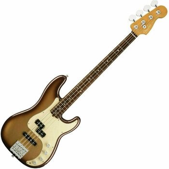 Basse électrique Fender American Ultra Precision Bass MN Mocha Burst - 1